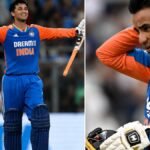 Abhishek Sharma scores 233 runs in 91 balls with 25 sixes