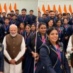 PM Modi Commonwealth Games 2026 medal winners के साथ