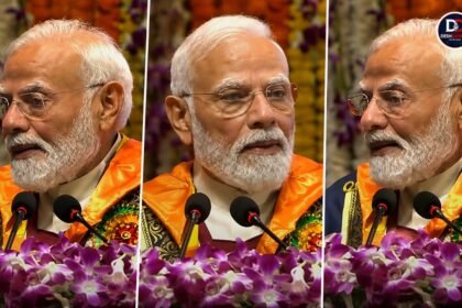 PM Modi addressing students at IIT Delhi convocation 2026