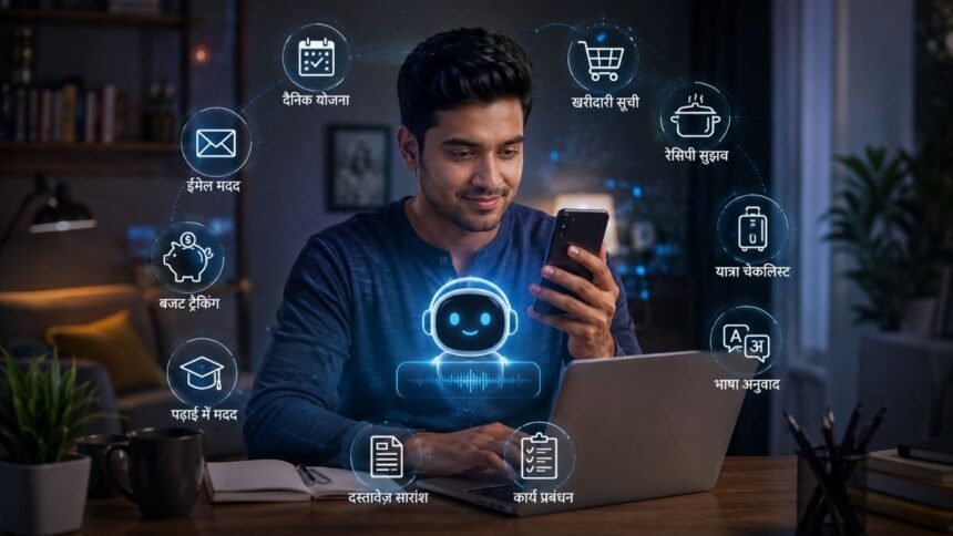 AI से घर बैठे रोजमर्रा के 10 काम आसान करने के तरीके