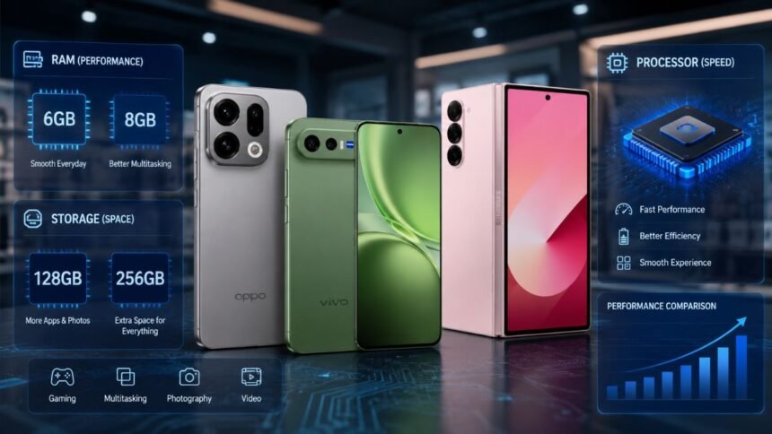 नया फोन खरीदते समय RAM Storage और Processor कैसे चुनें