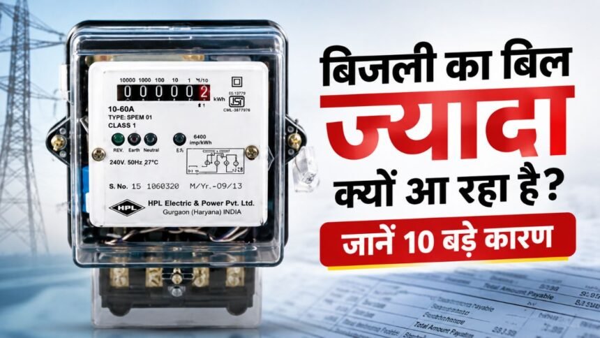 बिजली का बिल अचानक ज्यादा क्यों आया? घर की ये 10 चीजें चुपचाप बढ़ा रही हैं खर्च 1 बिजली का बिल ज्यादा क्यों आया? ये 10 चीजें बढ़ा रही हैं खर्च
