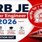 RRB JE Recruitment 2026 3993 Posts