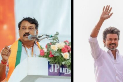 तमिलनाडु बीजेपी अध्यक्ष नैनार नागेंद्रन और मुख्यमंत्री विजय के बीच राजनीतिक विवाद
