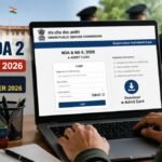 UPSC NDA Admit Card 2026 डाउनलोड करते उम्मीदवार