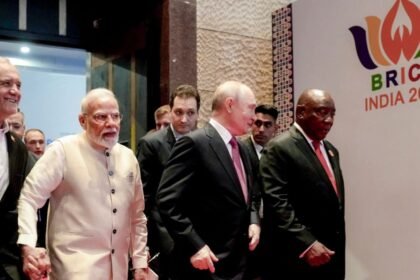 BRICS Summit 2026 में PM Modi Putin और Masoud Pezeshkian