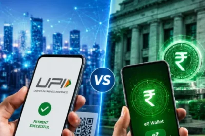 UPI और e₹ डिजिटल रुपये की तुलना
