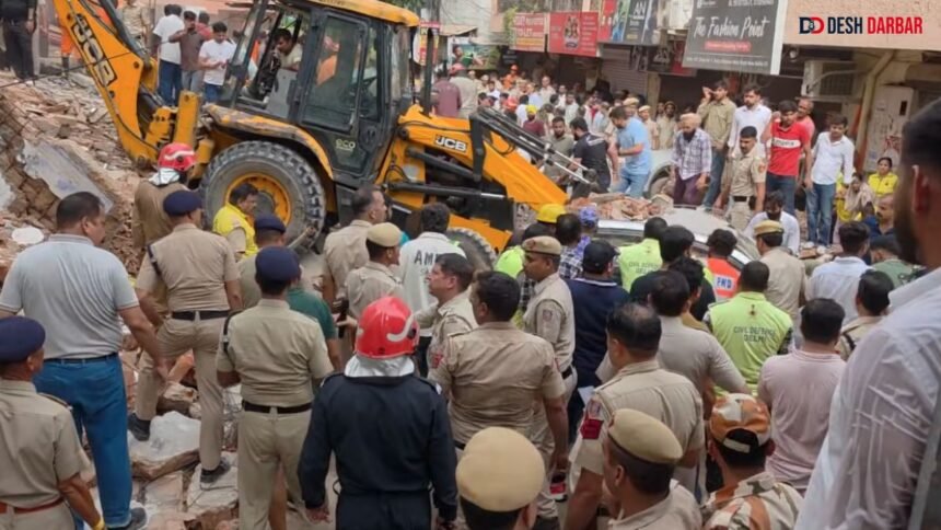 सत्य निकेतन बिल्डिंग हादसा