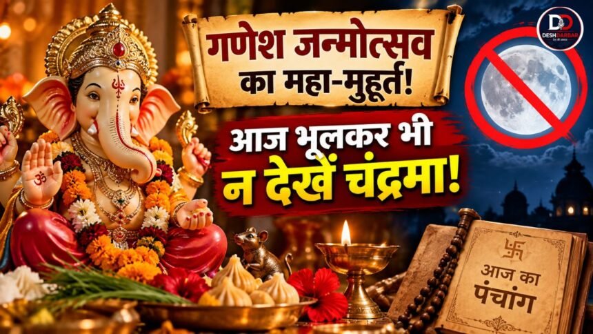 14 सितंबर 2026 गणेश चतुर्थी पर भगवान गणेश की पूजा