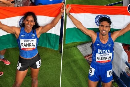 गुलवीर सिंह का सिल्वर, विथ्या रामराज ने तोड़ा पीटी उषा का रिकॉर्ड