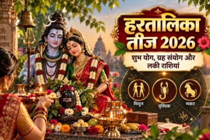 Hartalika Teej 2026 पर शुभ ग्रह संयोग और तीन लकी राशियां