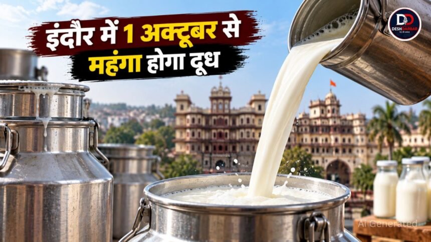 Indore Milk Price Hike October 2026