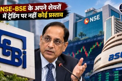 SEBI चेयरमैन तुहिन कांत पांडे का NSE BSE के अपने शेयरों में ट्रेडिंग पर बयान