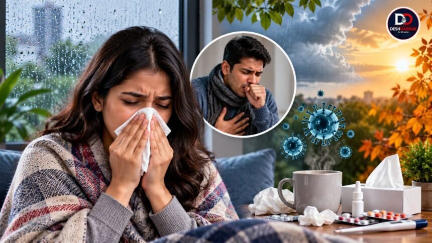 सितंबर में मौसम बदलने से बढ़ती सर्दी खांसी और एलर्जी