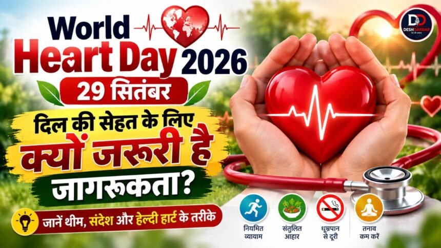 World Heart Day 2026 दिल की सेहत और जागरूकता