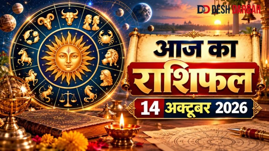 14 अक्टूबर 2026 का राशिफल और नवरात्रि का चौथा दिन