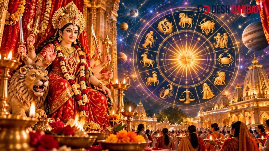 Shardiya Navratri 2026 Shubh Yog Rashifal