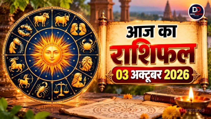 Aaj Ka Rashifal 3 October 2026