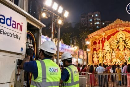 मुंबई नवरात्रि दुर्गा पूजा पंडाल बिजली कनेक्शन