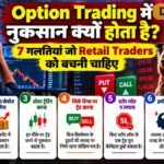Option Trading में नुकसान क्यों होता है? 7 गलतियां जो Retail Traders को बचनी चाहिए
