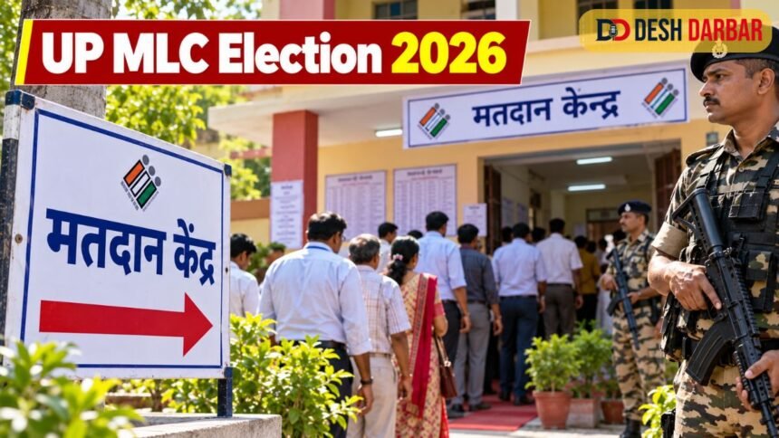 UP MLC Election 2026: यूपी के 72 जिलों में मतदान आज, 11 सीटों के लिए वोटिंग; सुरक्षा के कड़े इंतजाम 1 UP MLC Election 2026: यूपी के 72 जिलों में मतदान आज, 11 सीटों के लिए वोटिंग; सुरक्षा के कड़े इंतजाम