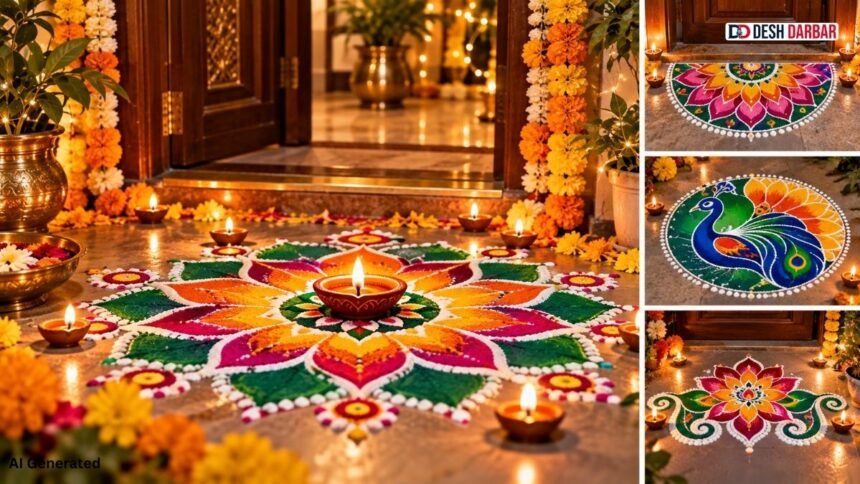 Diwali 2026 Rangoli Designs