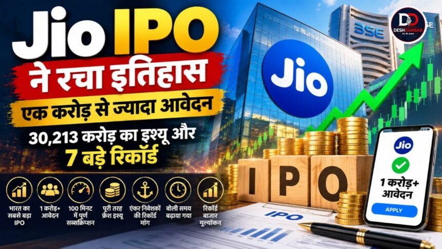 Jio IPO के 7 बड़े रिकॉर्ड