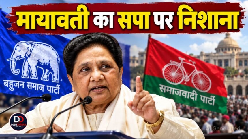 मायावती का सपा पर निशाना: बोलीं- PDA के नाम पर वोट मांगती है पार्टी, टिकट परिवार और पूंजीपतियों को 1 मायावती ने सपा के PDA और टिकट वितरण पर सवाल उठाए