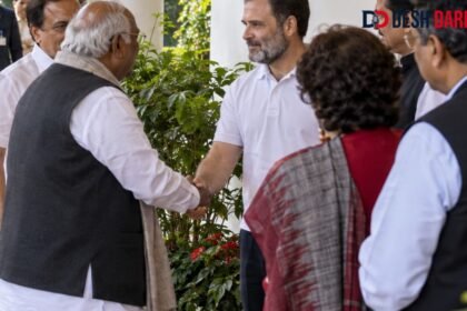 राहुल गांधी के आवास पर INDIA ब्लॉक की हाई-टी बैठक