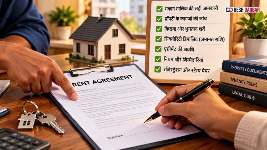 किराए का एग्रीमेंट बनवाने से पहले चेक करें ये 7 जरूरी बातें