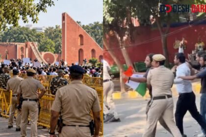 Saurav Das Delhi Police Jantar Mantar