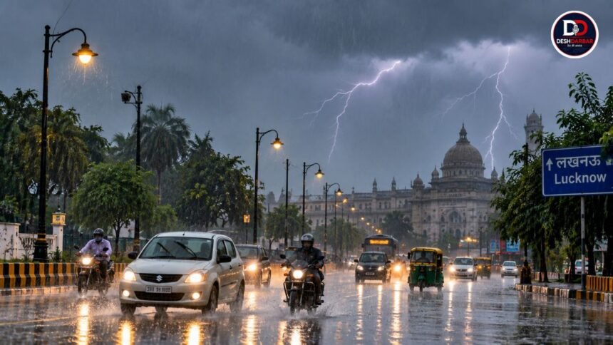 UP Weather Rain Storm Hail Alert 2026